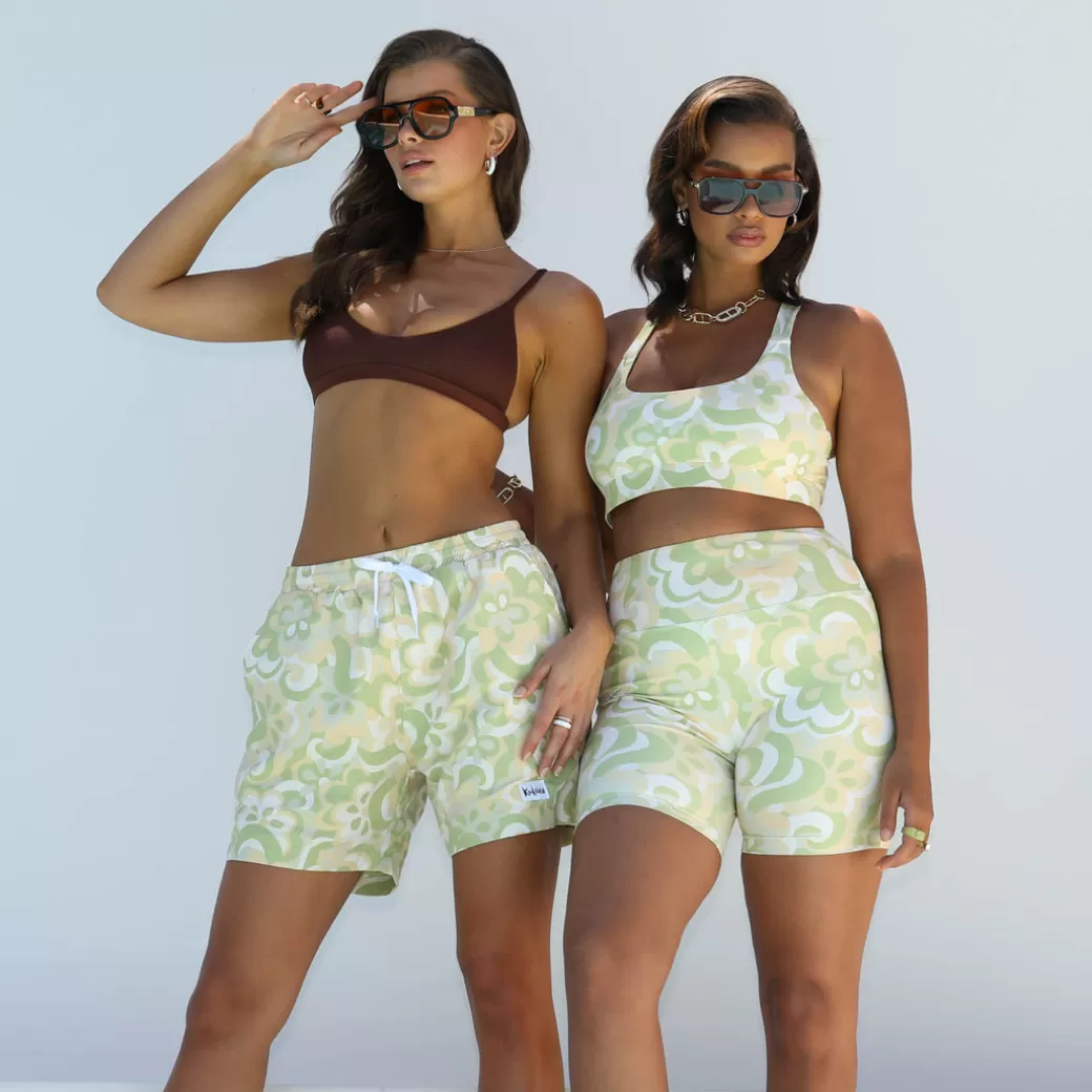Shop Buckle Up Buttercup<Kulani Kinis Basic Bike Shorts – Lush Limestone New Arrivals