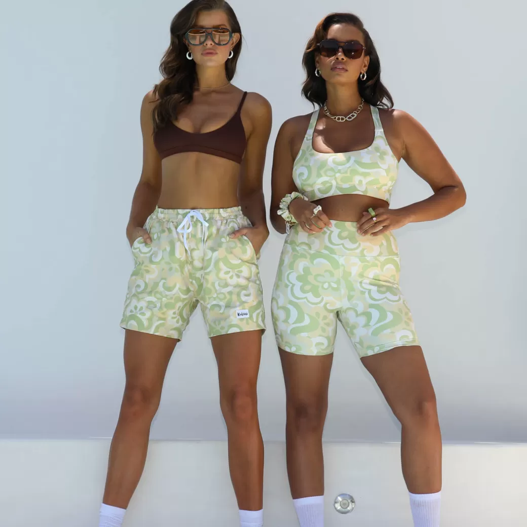 Shop Buckle Up Buttercup<Kulani Kinis Basic Bike Shorts – Lush Limestone New Arrivals