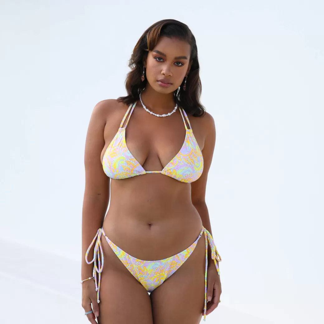 Tanning Bottoms<Kulani Kinis New Arrivals Full Coverage Tie Side Bikini Bottom – Whipped Wonder